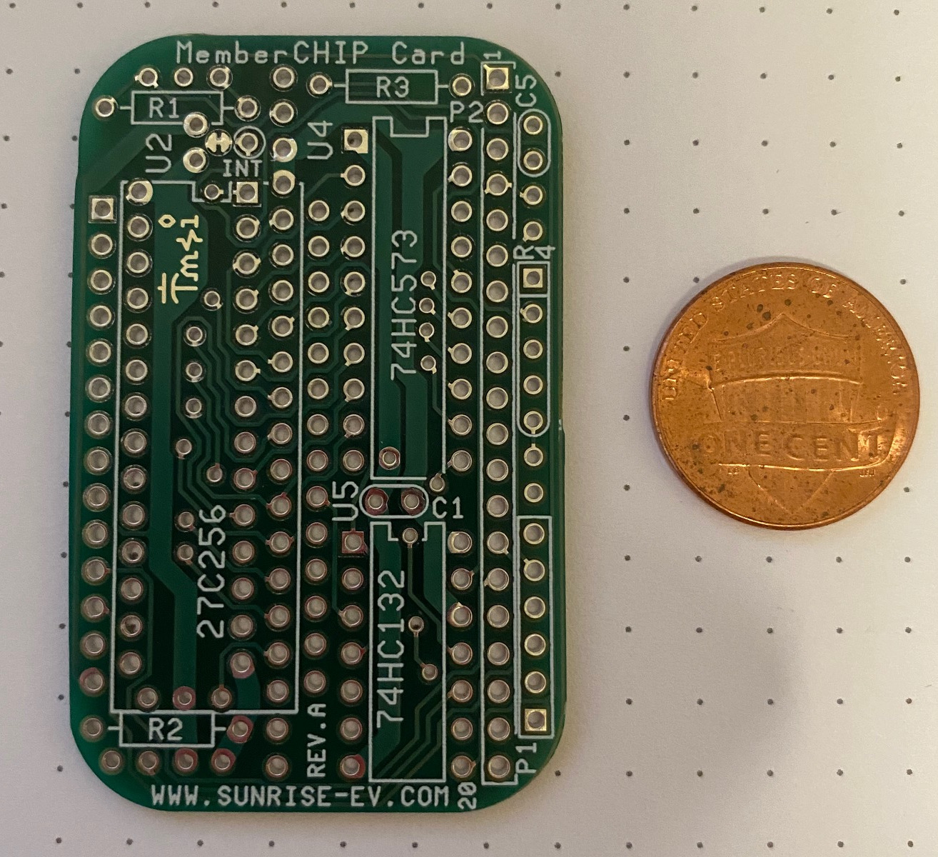 Photo of bare MemberCHIP Card Photo of bare MemberCHIP Card