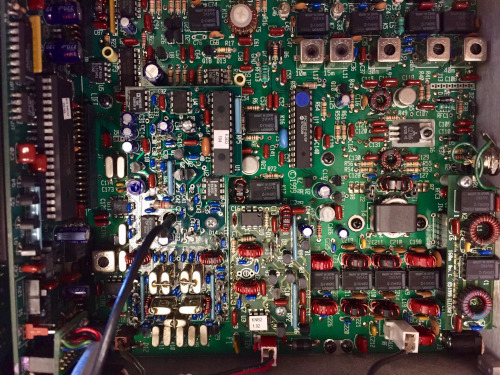 Image of Elecraft K2 SN 155 Interior Image of Elecraft K2 SN 155 Interior