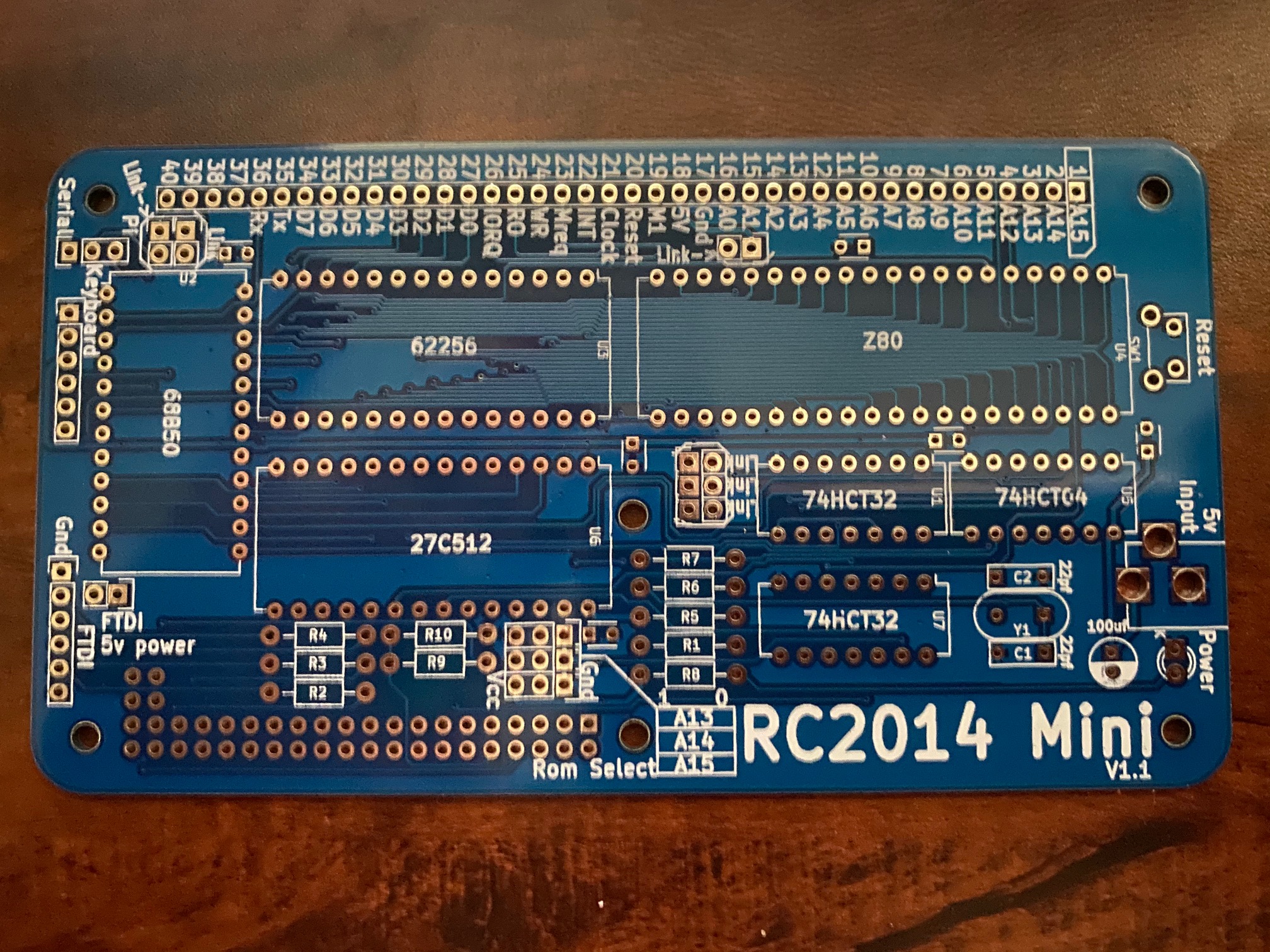 Image of RC2014 Mini Z80 Kit Image of RC2014 Mini Z80 Kit