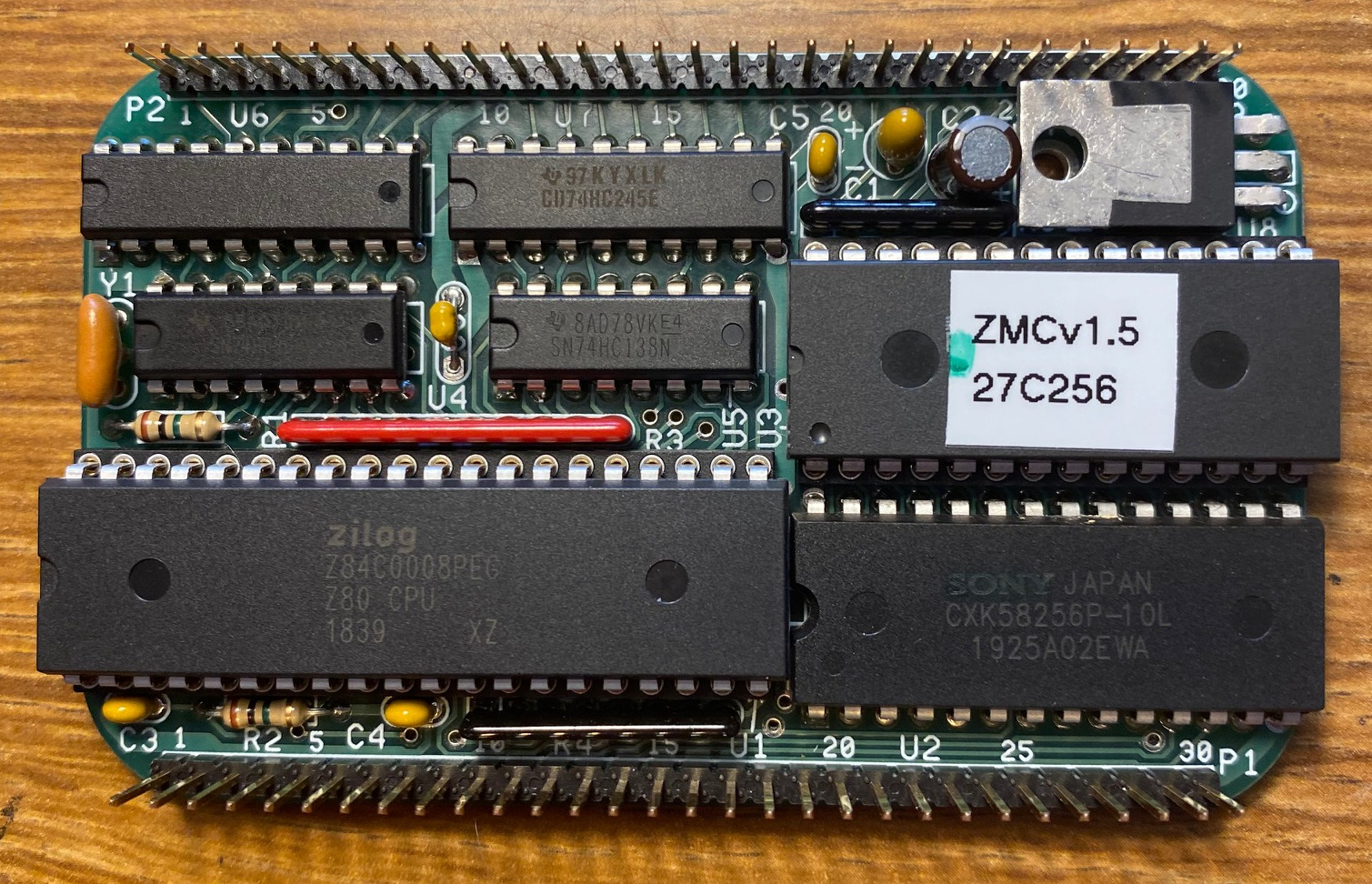 Image of Z80 MC Main Board Image of Z80 MC Main Board